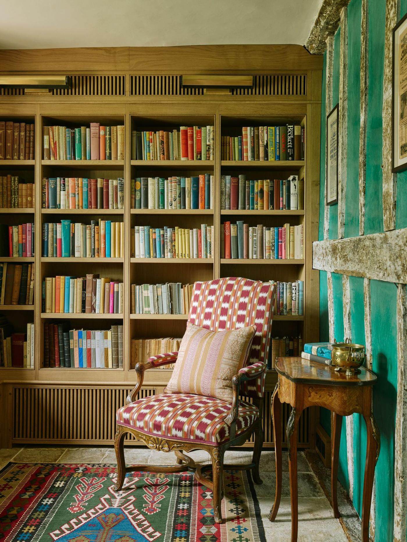 Elegant library interior